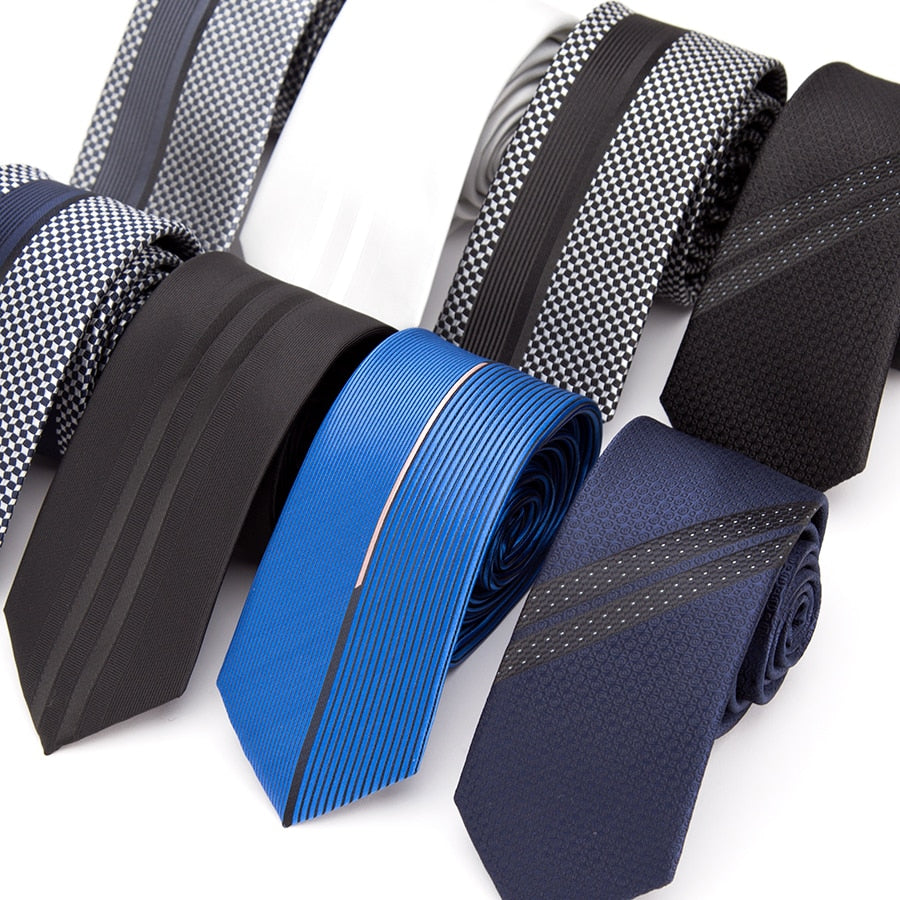 Elegant Mens Ties Luxurious Slim Necktie Tie
