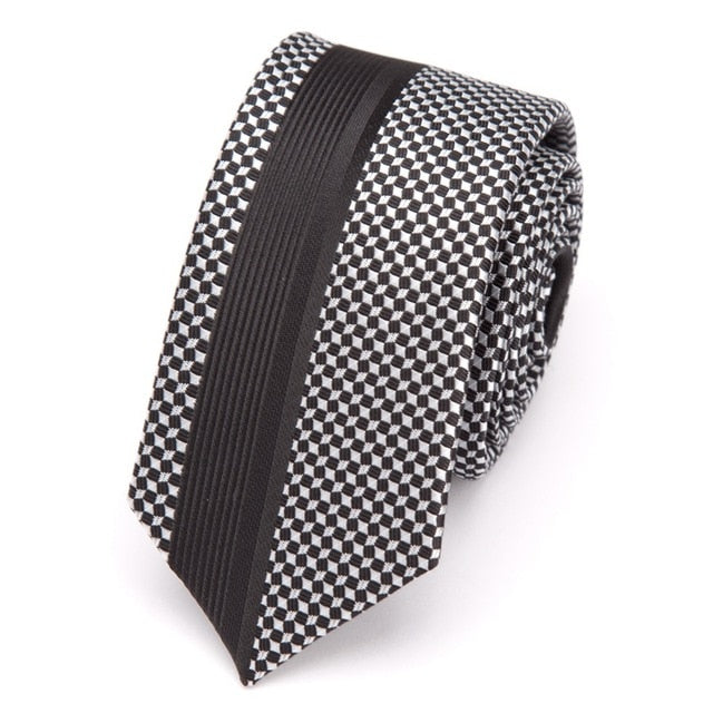 Elegant Mens Ties Luxurious Slim Necktie Tie