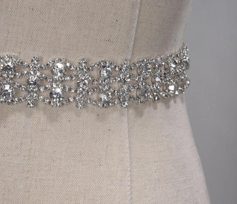 Crystal Wedding Dress Belt Bridal Sash