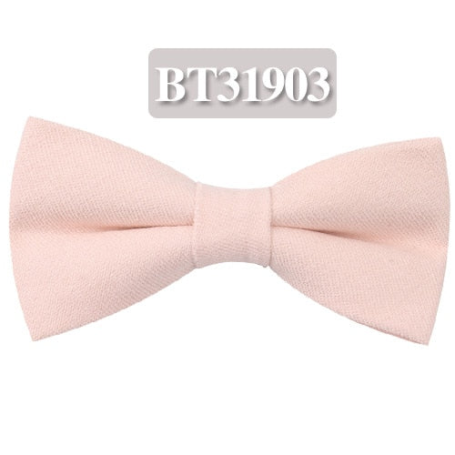 Men Bow Tie Classic Solid Colors For Casual Business Or Party