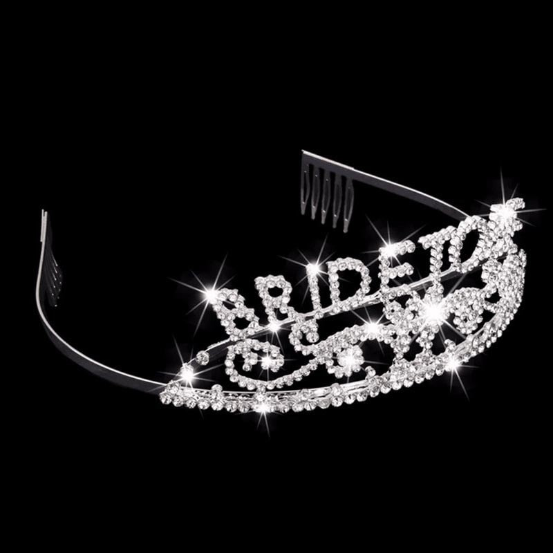 Bride To Be Crown Bachelorette Tiara