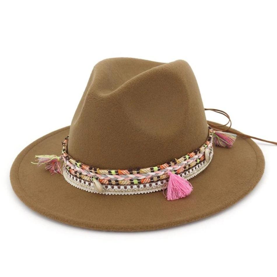 Womens Fedora Jazz Vintage Autumn Hat