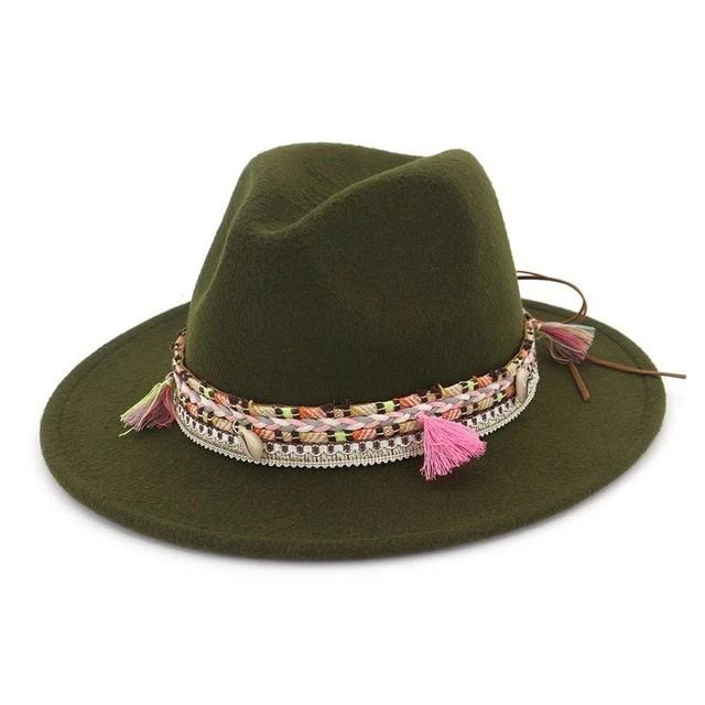 Womens Fedora Jazz Vintage Autumn Hat