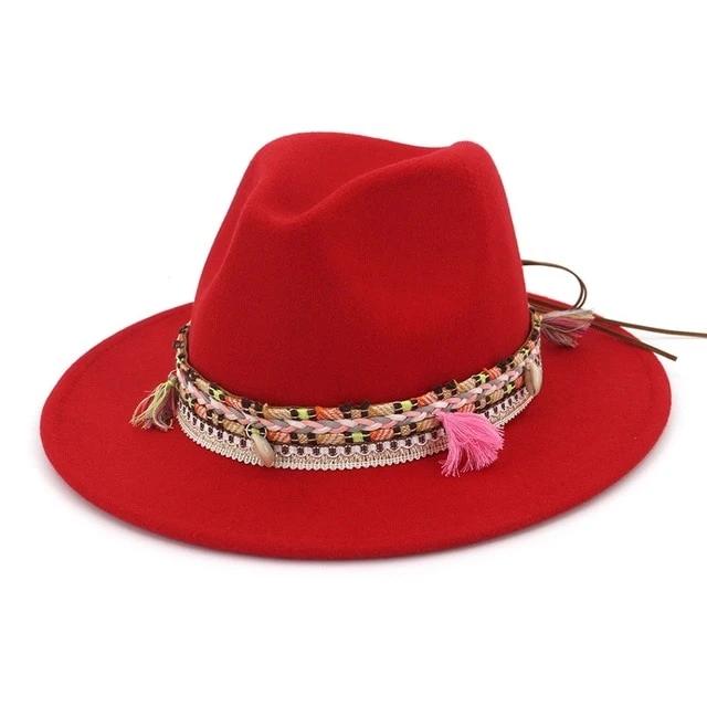 Womens Fedora Jazz Vintage Autumn Hat