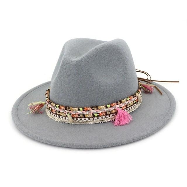 Womens Fedora Jazz Vintage Autumn Hat