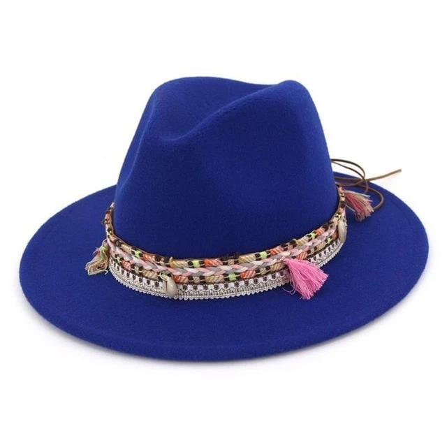 Womens Fedora Jazz Vintage Autumn Hat