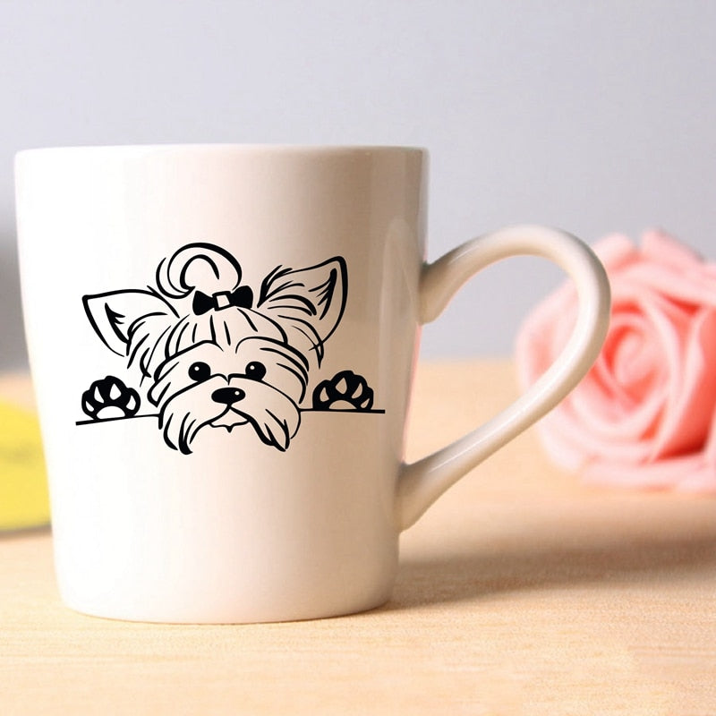 Yorkshire Terrier Vinyl Sticker Car Decals