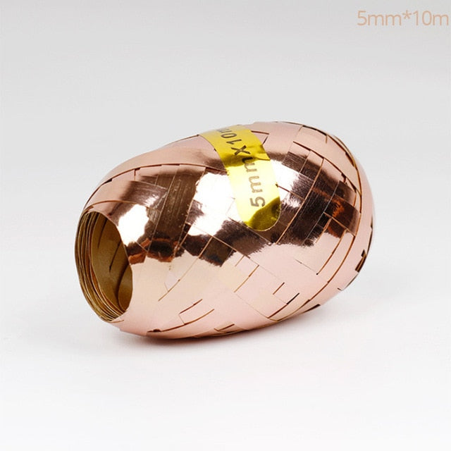 Rose Gold Disposable Tableware Cup Plate Straws Birthday Party Balloons