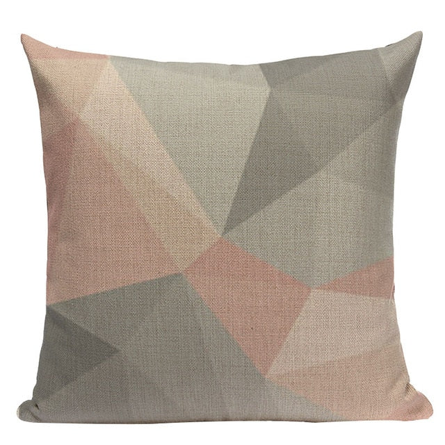 Nordic Geometry Cushion Cover Decor Throw Pillow Case