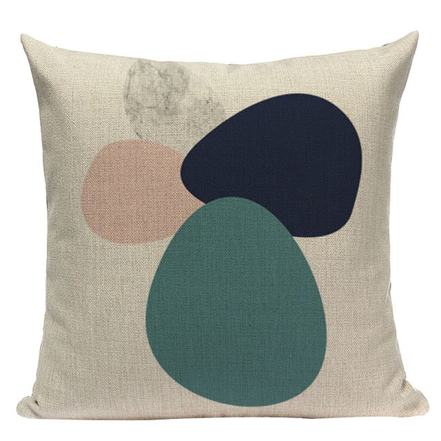Nordic Geometry Cushion Cover Decor Throw Pillow Case