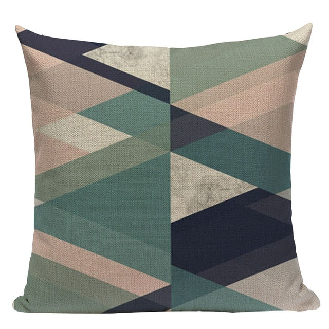 Nordic Geometry Cushion Cover Decor Throw Pillow Case