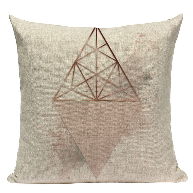 Nordic Geometry Cushion Cover Decor Throw Pillow Case