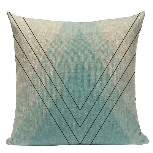 Nordic Geometry Cushion Cover Decor Throw Pillow Case