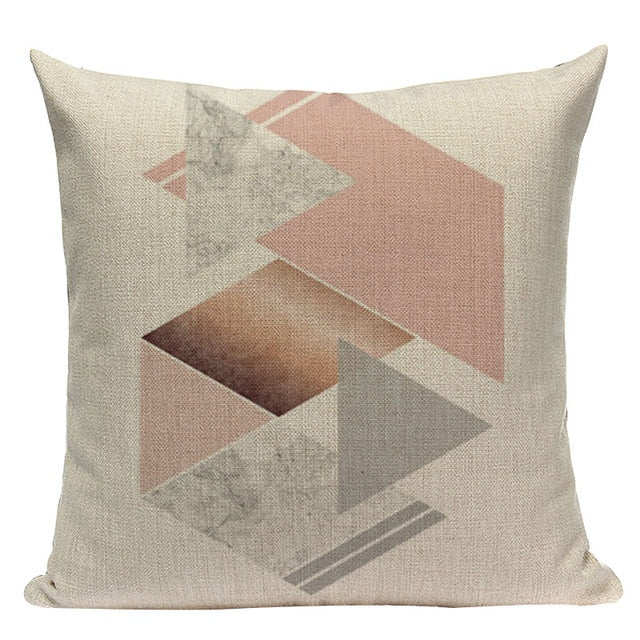 Nordic Geometry Cushion Cover Decor Throw Pillow Case