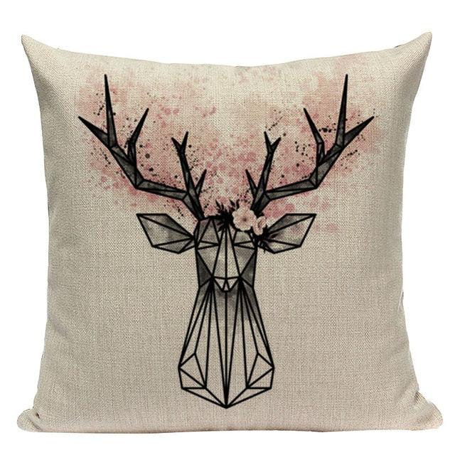 Nordic Geometry Cushion Cover Decor Throw Pillow Case