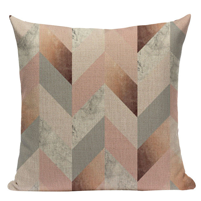 Nordic Geometry Cushion Cover Decor Throw Pillow Case