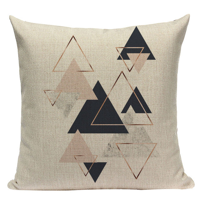 Nordic Geometry Cushion Cover Decor Throw Pillow Case