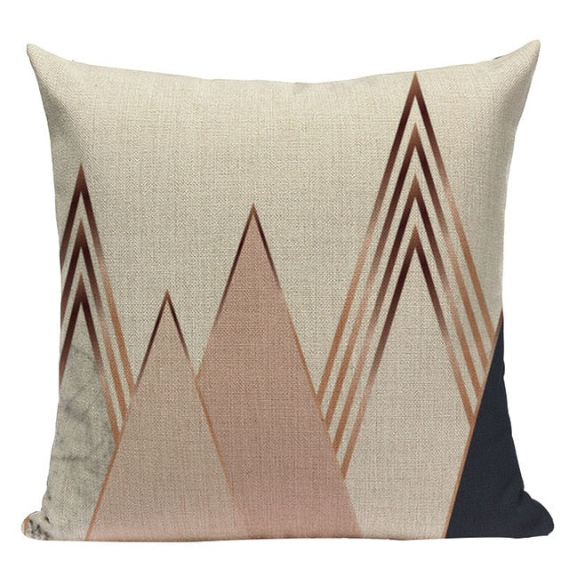 Nordic Geometry Cushion Cover Decor Throw Pillow Case