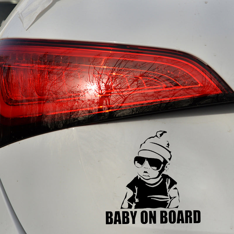 BABY ON BOARD Car Sticker Warning Sign Vinyl Decal