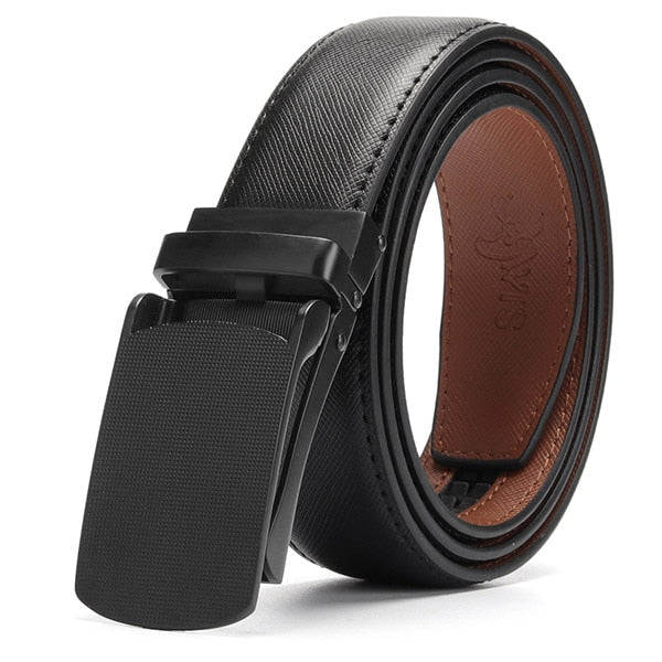 Mens Genuine Leather Luxury Belt