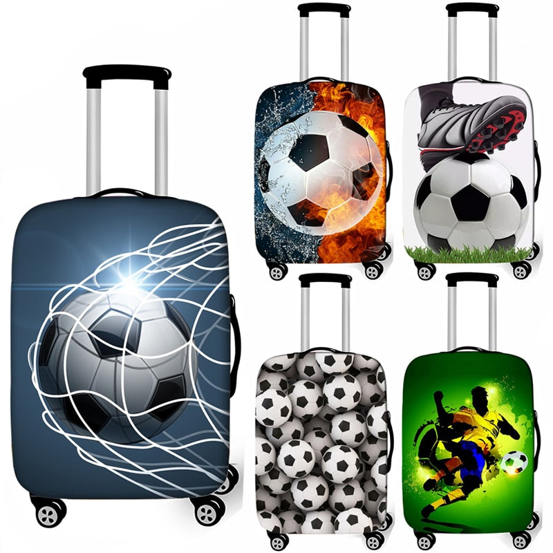Soccer Suitcase Protective Cover Travel Case Sports