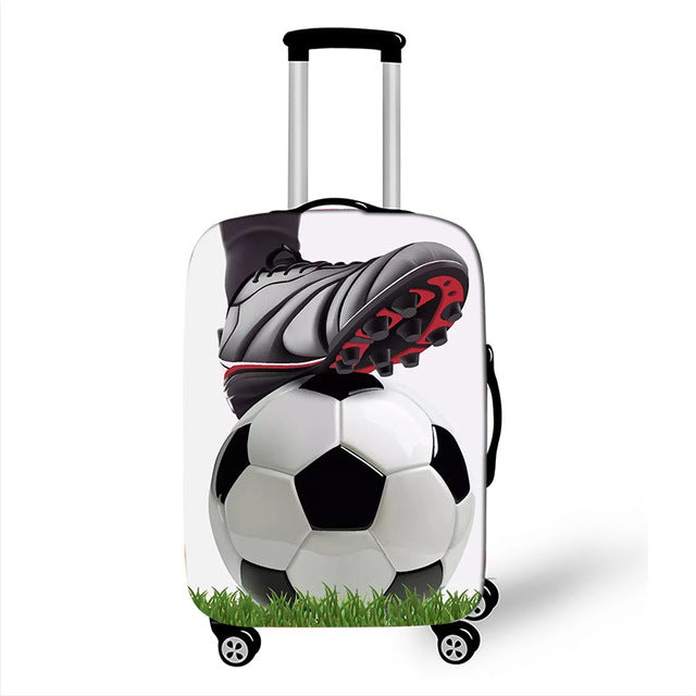 Soccer Suitcase Protective Cover Travel Case Sports