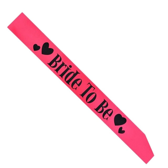 Hen Party Sash Bride Bachelorette