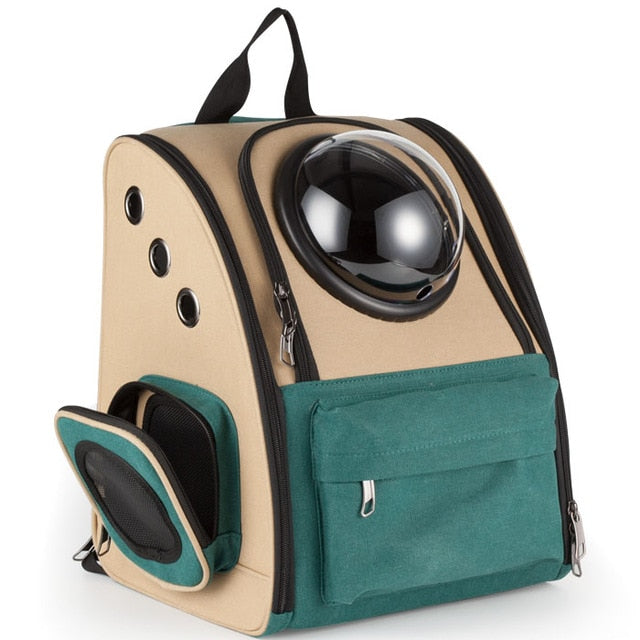 Pet Astronaut Travel Capsule Handbag Backpack Carrier Bag