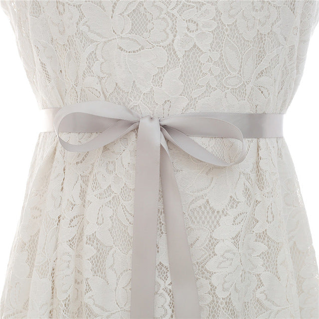 Crystal Pearl Bridal Belt Sash Ribbon
