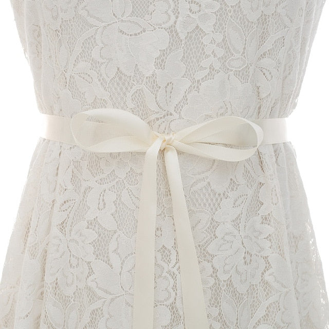 Crystal Pearl Bridal Belt Sash Ribbon