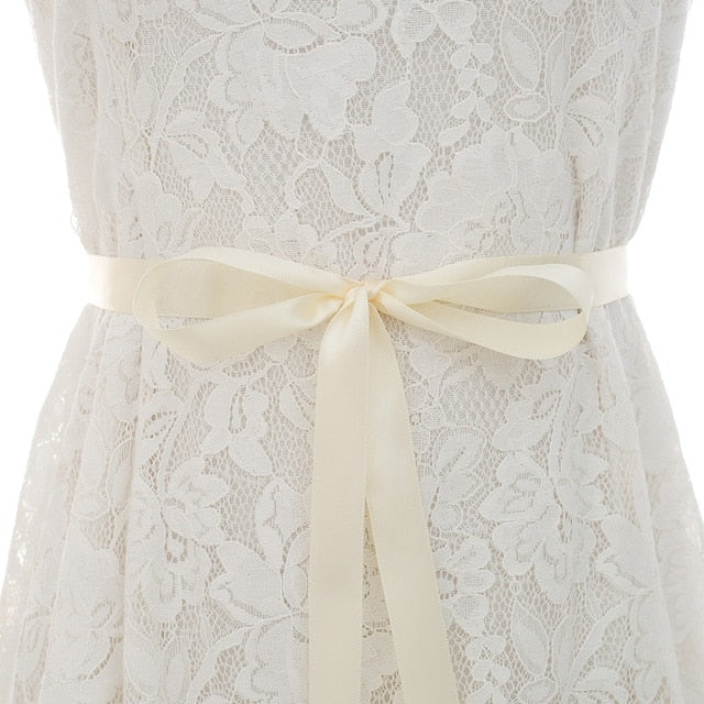 Crystal Pearl Bridal Belt Sash Ribbon