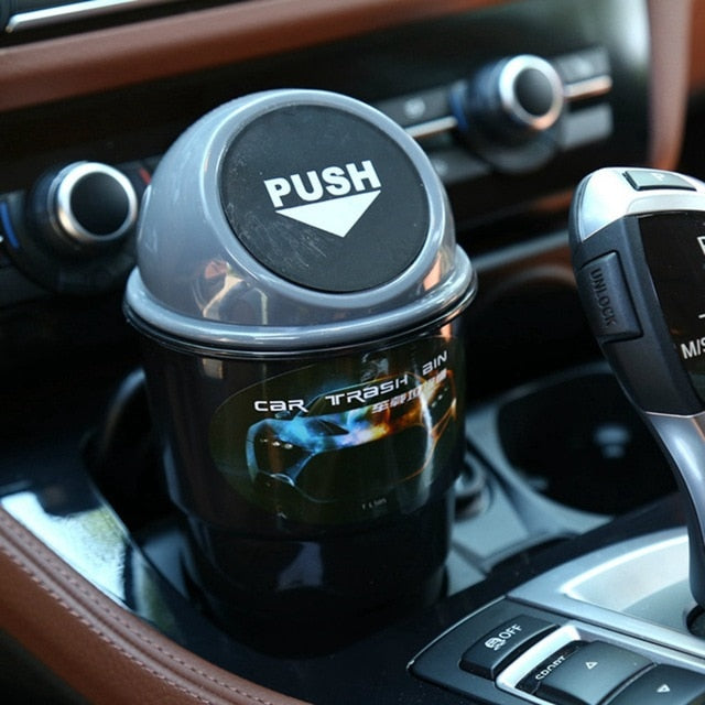 Car Trash Bin Storage Cup Can