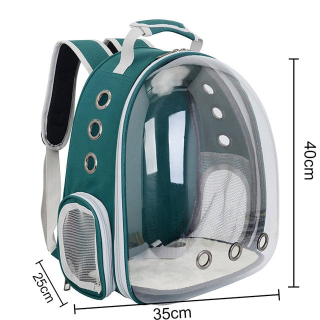Pet Portable Carrier Bag Travel Clear Space Backpack