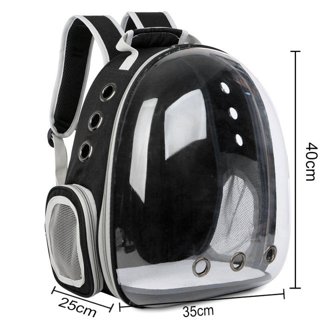 Pet Portable Carrier Bag Travel Clear Space Backpack