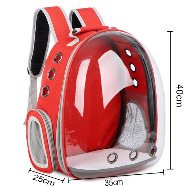 Pet Portable Carrier Bag Travel Clear Space Backpack