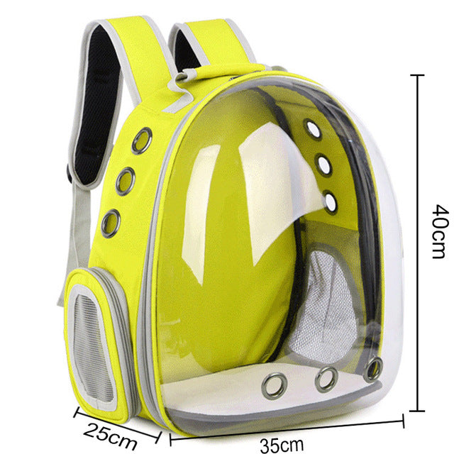 Pet Portable Carrier Bag Travel Clear Space Backpack