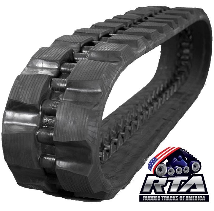 One Rubber Track 450X86X59 Block Tread Pattern 18" Wide