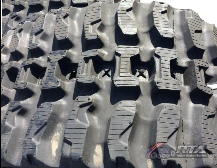 2 Rubber Tracks - Fits John Deere 8875 with Loegering VTS 450X86X60