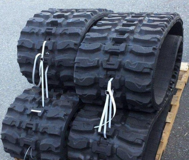 2 Rubber Tracks - Fits John Deere 8875 with Loegering VTS 450X86X60