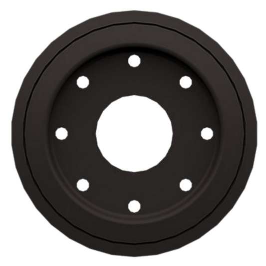 10" DuroForce Outer Bogie Wheel Fits CAT 267 277 287 RW10