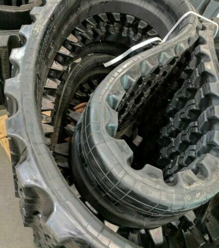 TWO RUBBER TRACKS FITS CAT 279C2 400X86X56 ZIG ZAG TREAD