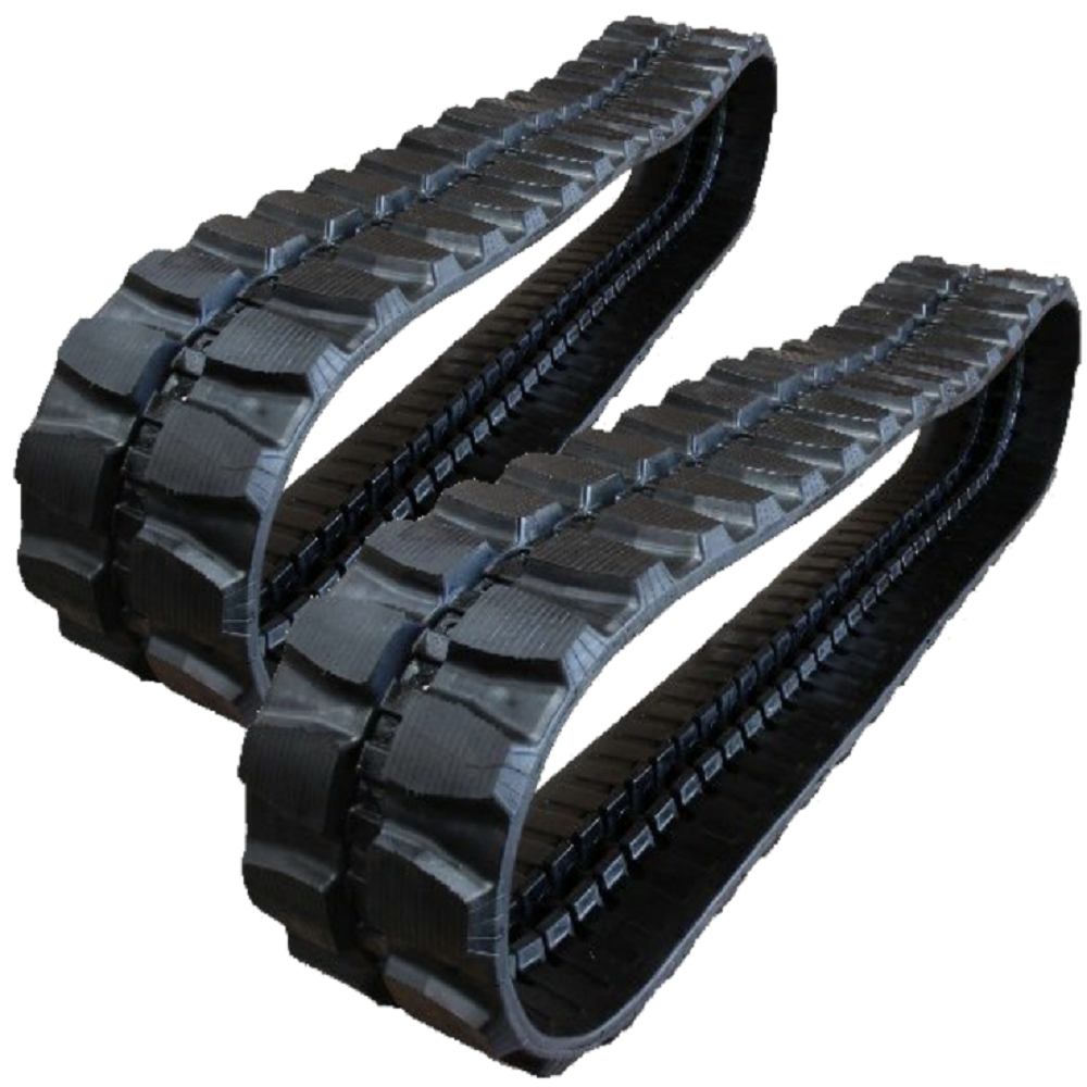 2 Rubber Tracks Fits JCB 8052 400X72.5X74