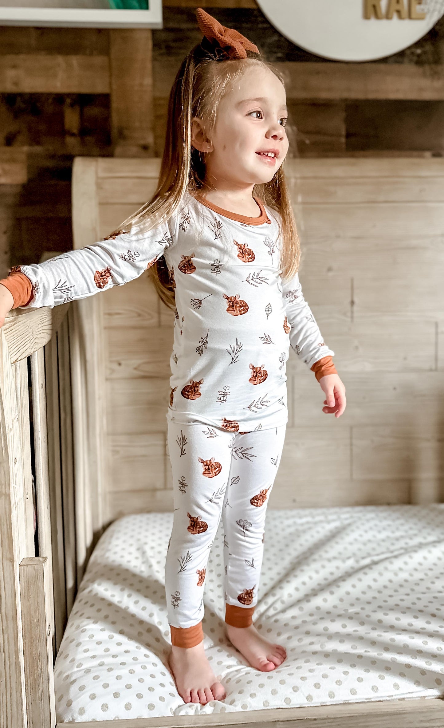 Deerly Beloved Long Sleeve PJ's