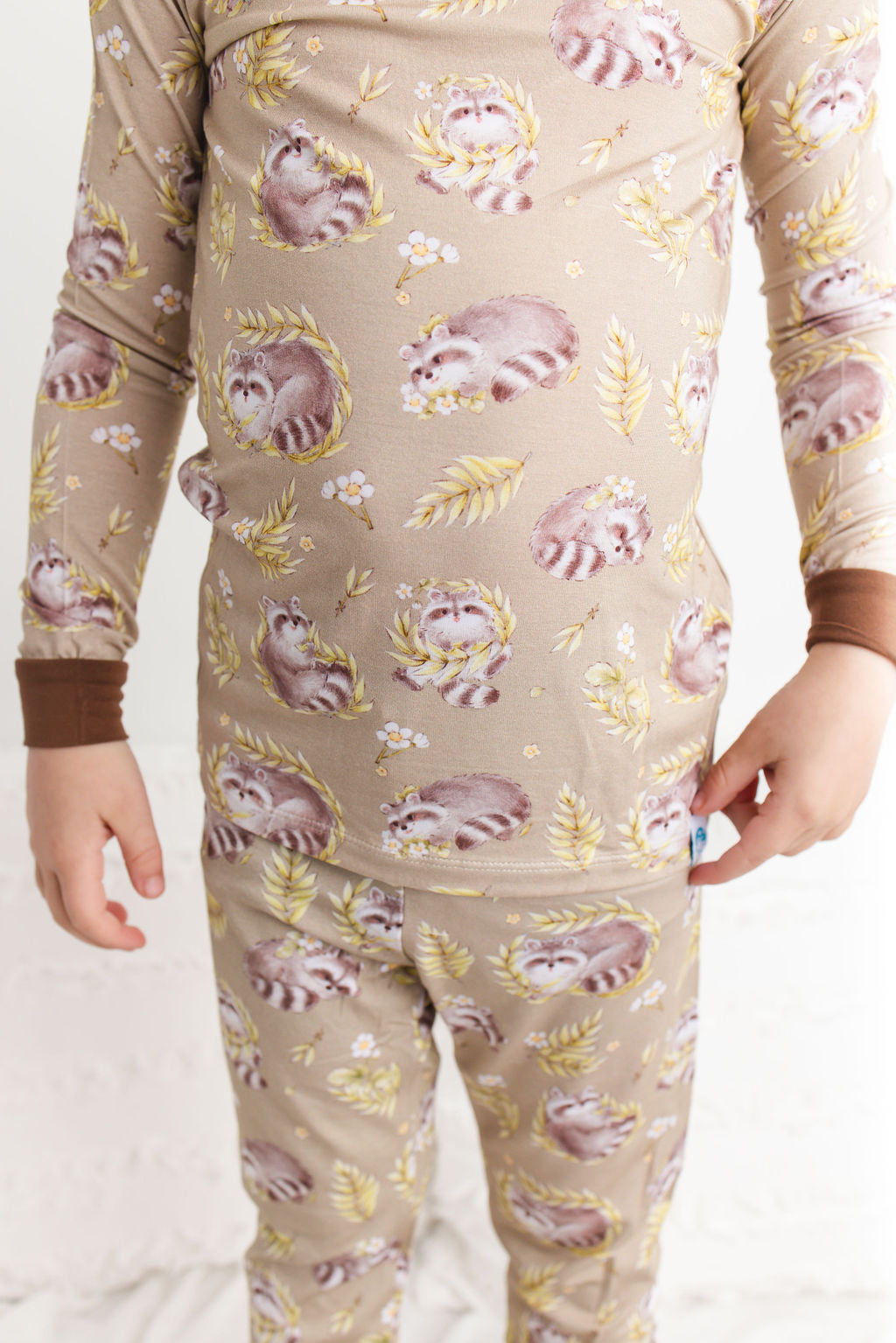 Raccoon Rascals Long Sleeve PJ's