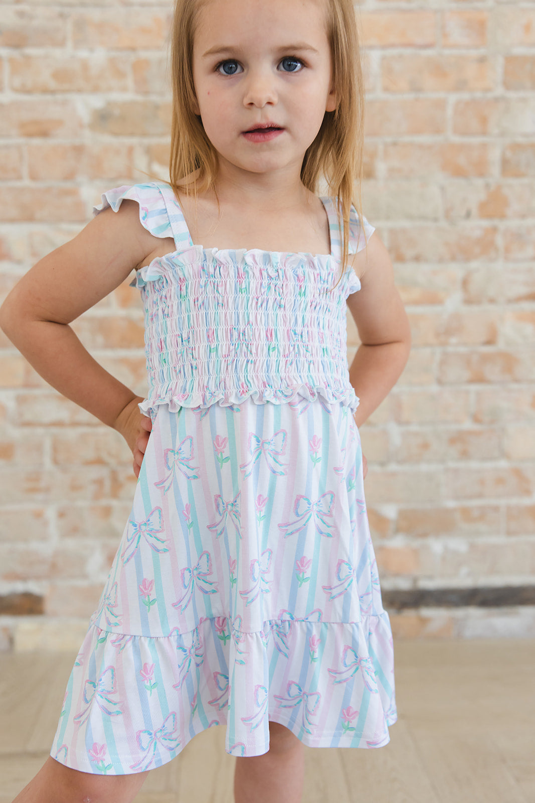 Lila - Smocked Dress