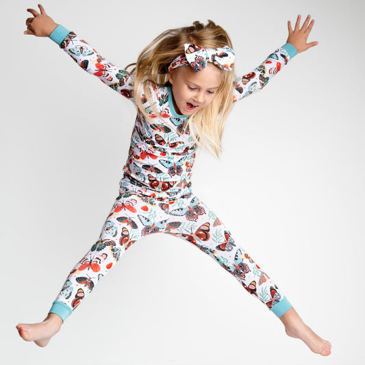 Flutterby (Butterfly) Long Sleeve PJ's