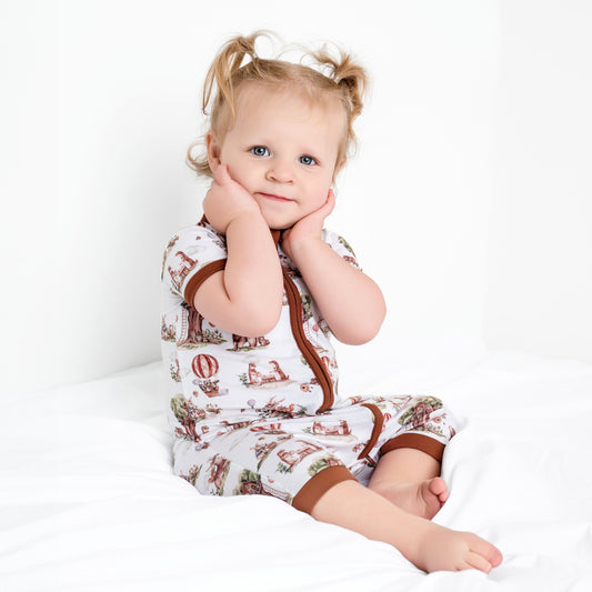 Nature's Nook Short Sleeve Romper