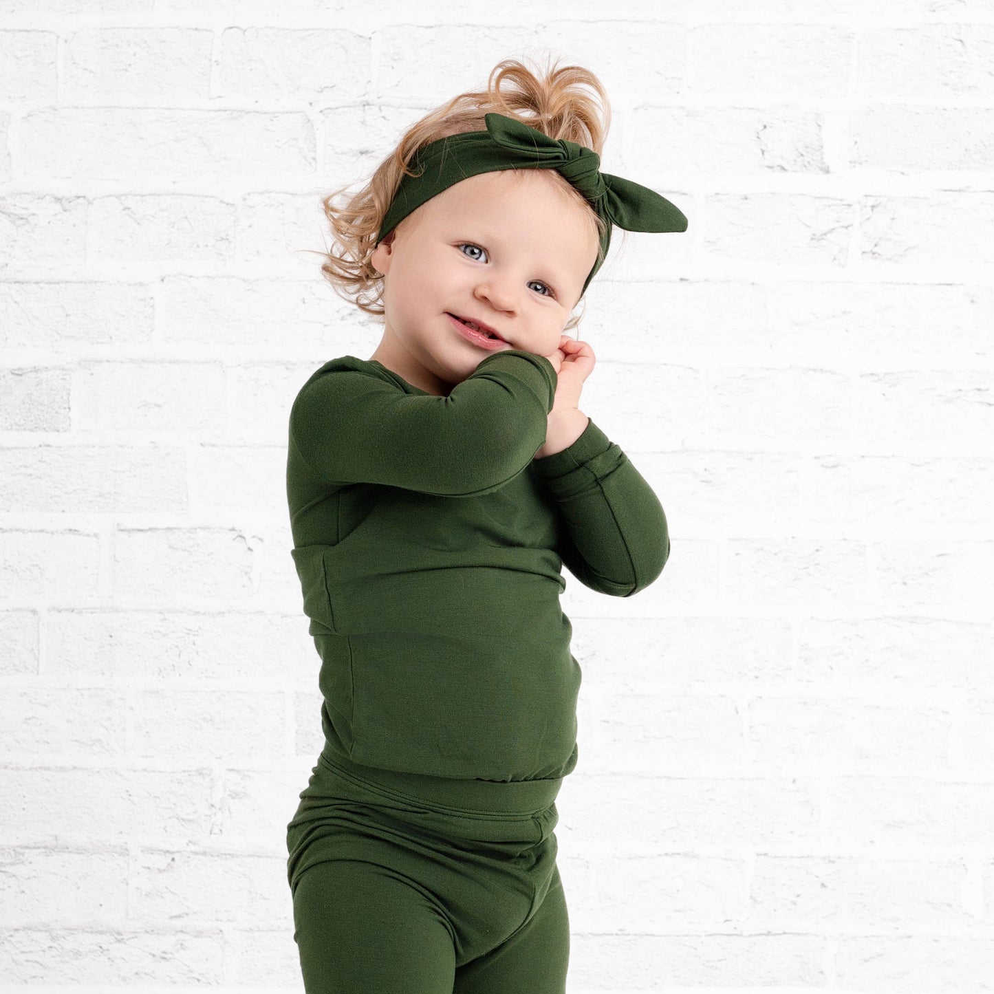 Emerald Long Sleeve PJ's