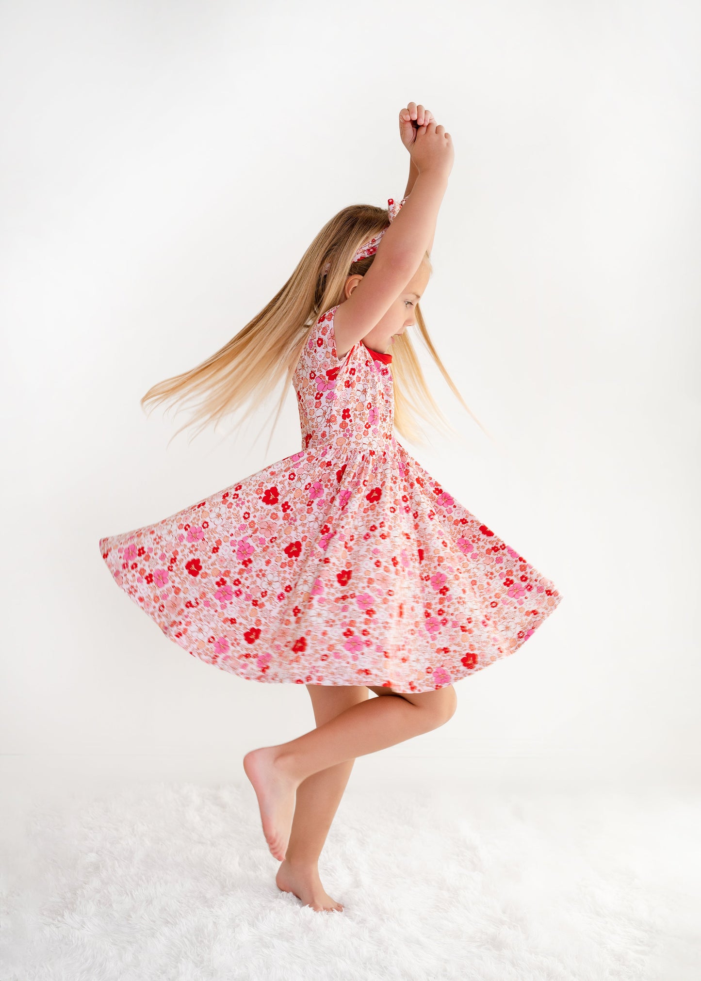 Florever Your Baby Short Sleeve Twirl Dress