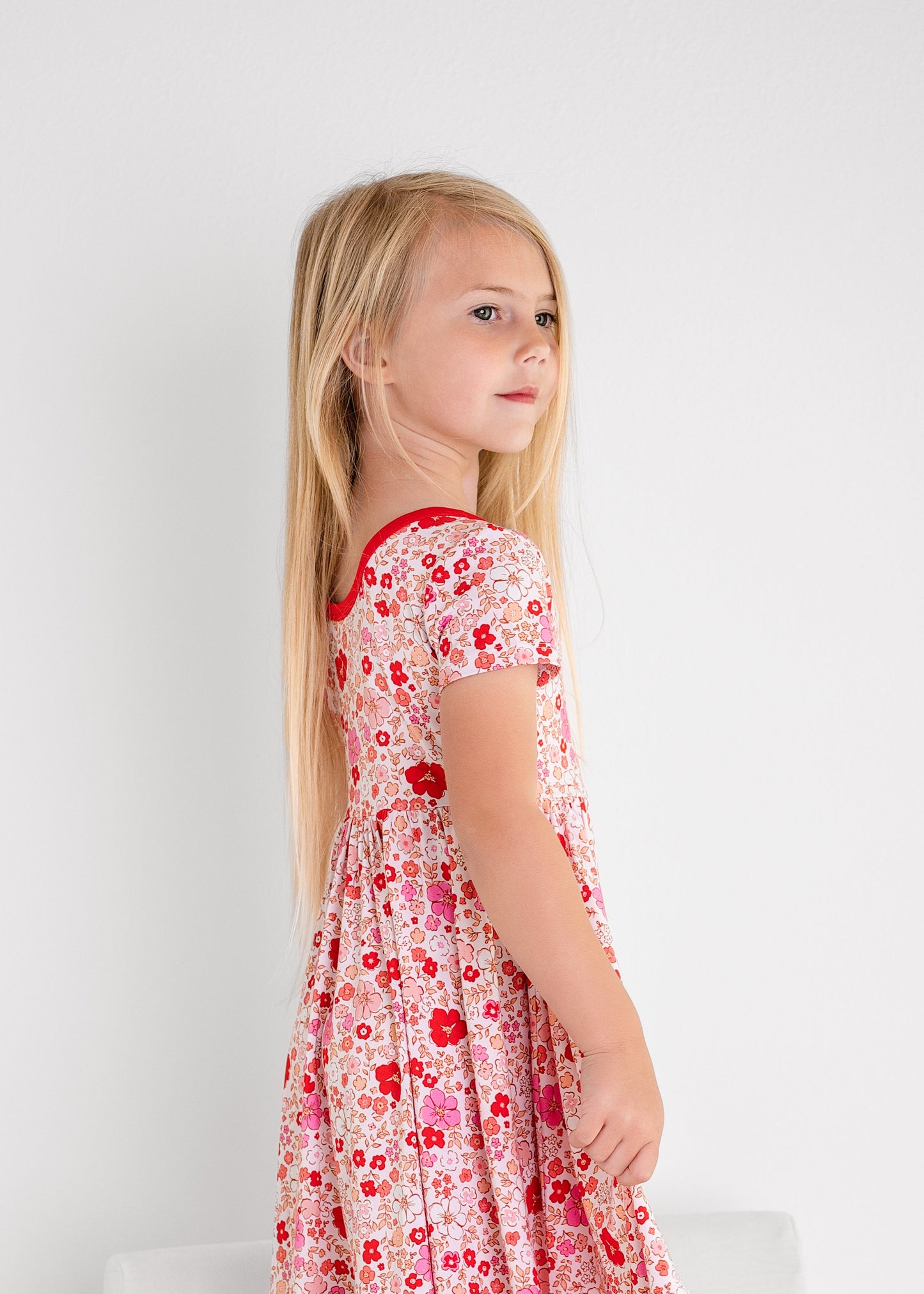 Florever Your Baby Short Sleeve Twirl Dress